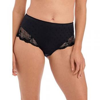 Fantasie Jocelyn High Waist Full Coverage Brief - Black Polyamide, Size Medium
