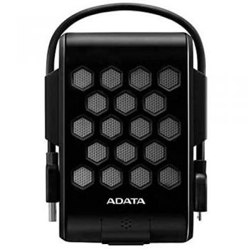 ADATA AHD720-1TU3-CBK - Disco duro externo robusto de 1 TB, alta velocidad USB 3.0, sensor G de impactos, resistente al agua, al polvo y a impactos de grado militar IP68, color negro