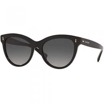 Sunglasses Valentino VA4013 5001T3 BLACK sunglasses Woman color Black gray lens size 54 mm