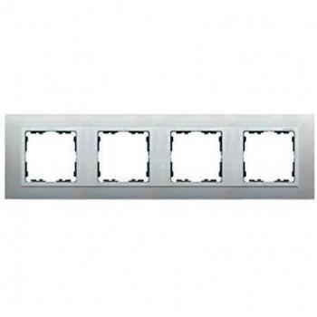 Simon - 82947-33 marco 4 elemento s-82 nature metal aluminio Ref. 6558333016