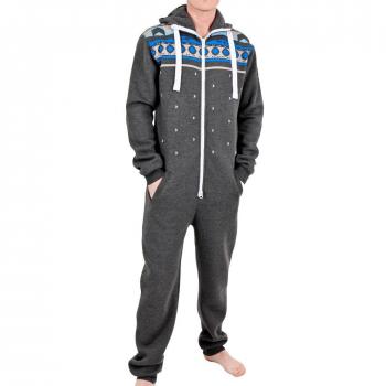 Juicy Trendz Prima Hombres onesie Mono Capucha playsuit Todo en una sola pieza L