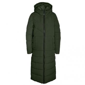 Abrigo Dalcon Verde Noisy May para Mujer - NMDalcon X-Long Coat FWD - Talla XS L