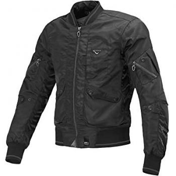 Chaqueta Textil Impermeable para Motocicleta Macna Bastic Negra 2023