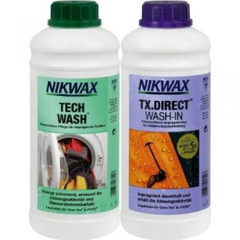 VAUDE Pflegemittel Nikwax Tech Wash+tx Direct, 2x1l - Artículo para reparación de zapatos