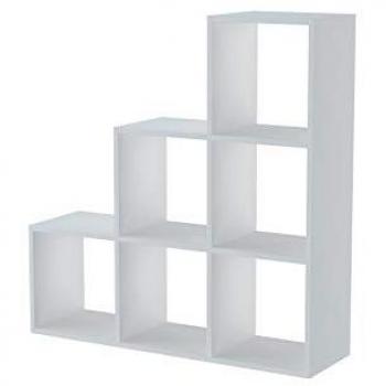 Estantería de salón Topeshop STEP BIEL 3X3