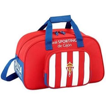 Safta Bolsa De Deporte Real Sporting De Gijon Oficial 400x230x240mm