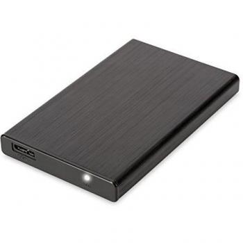 Digitus da-71105 Carcasa de Disco Duro/ssd 2.5 Negro Caja para Disco Duro Externo - digitus da-71105, 2.5, sata, Serial ata II, Serial ata III, USB Tipo c, 7,9,9.5 mm, 2 TB, 3.0