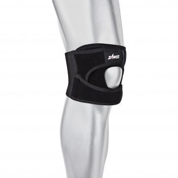 Zamst JK-1 - Rodillera (apoyo centrado, tendón rotular moderado) negro negro Talla:XS