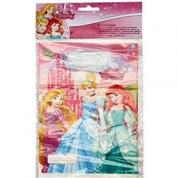 Disney 47111 princesa Party – Bolsas de fiesta 6 ct , color/modelo surtido