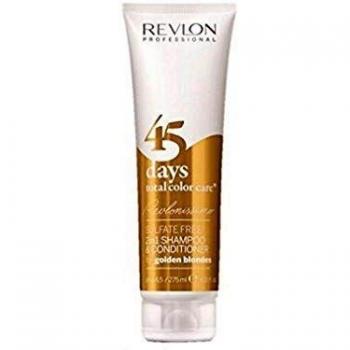 Revlon 45 Days 2en1 For Golden Blondes Champú y Acondicionador - 276 ml
