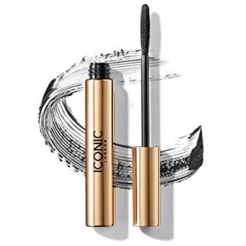 ICONIC London Triple Threat Mascara 9ml - Black, volumizing, lengthening, curling formula, clump-free application, suitable for sensitive eyes