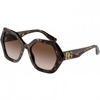 Dolce & Gabbana DG4406 502/13 Geometric Havana Women's Sunglasses