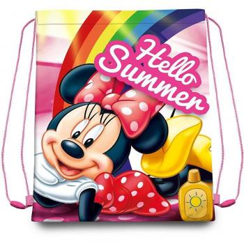 Saco Mochila Minnie Disney 30x40 cm - Kids Licensing