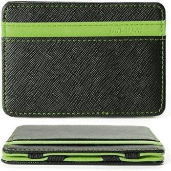 Billetera Mágica plegable del dinero WER hombre Monedero Clip Super Slim para tarjetas de crédito