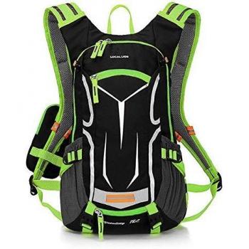 Local Lion Mochila 18L Senderismo Montanismo Ciclismo Camping Viaje al Aire Libre Hombres Mujeres Impermeable
