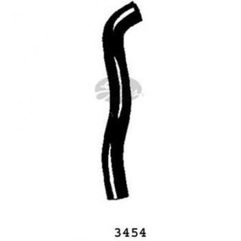 Manguera del radiador GATES 3454 - Manguera de alta resistencia, fabricada en goma, resistente a temperaturas extremas, compatible con sistemas de refrigeración automotriz, longitud de 1.5 metros, diámetro interno