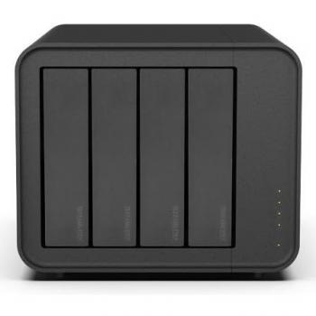 Caja externa para discos duros TerraMaster D4-320, 4 bahías, USB 3.2, 10 Gbps, sin discos
