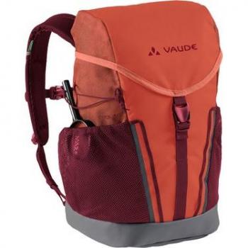 Mochila Vaude Puck 10 - Mochila infantil de senderismo 38 cm color rojo