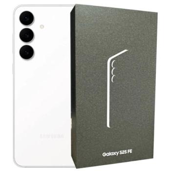 Smartphone Samsung Galaxy S25 FE 512GB Blanco con Inteligencia Artificial y Dual SIM