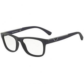 Emporio Armani - EA 3082, Geométrico, propionate, hombre, BLUE RUBBER