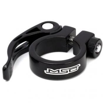 MSC Bikes MSC Quick Binder Aluminium 31.8 mm - Cierre rápido tija de sillín de Ciclismo, Color Negro anodizado