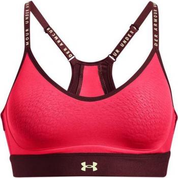 Sujetador deportivo Under Armour Infinity para mujer en color rojo