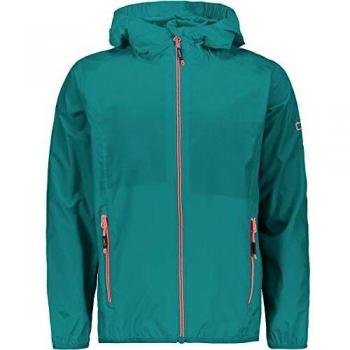 CMP Giacca Da Pioggia Packpocket Chaqueta, Niñas, Lake, 128