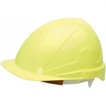 Casco de Protección Climax Tirreno TXR en ABS Amarillo con Regulación - Alta Visibilidad