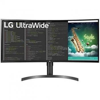 LG 35WN75CP-B 35 Curved UltraWide QHD (3440 x 1440) VA LED Monitor with HDR10
