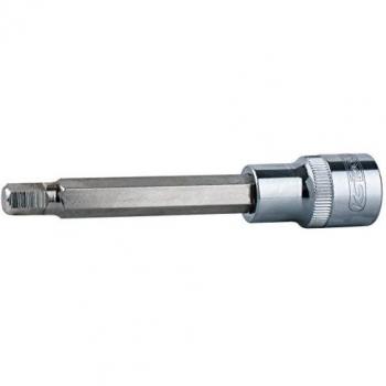Llave de cubo KS Tools 3/8 CHROMEplus Innensechskant larga, 4 mm