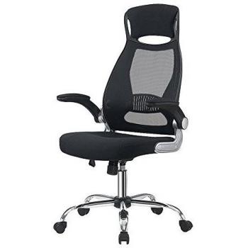 IntimaTe WM Heart Silla Oficina Ergonomica, Silla Giratoria Escritorio de Malla Tela con Respaldo Alto, Silla Estudio con Reposabrazos Plegables