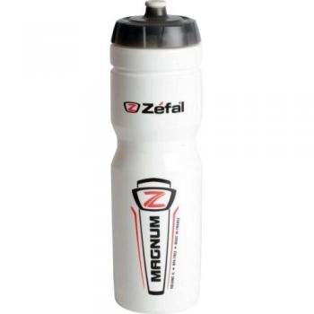 Zefal  164C - Bidon de ciclismo Magnum 1 Litro Blanco