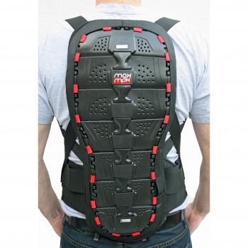 Protector de espalda Max MPH Shield II, Motocicleta y ski snowboard, protector de espalda – CE aprobado