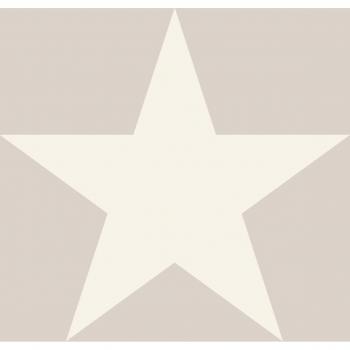 Papel Pintado Estrella Gris - 0,53 x 10,05 m - Diseño Elegante y Moderno