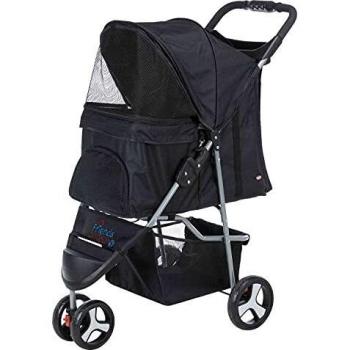 Trixie Black Dog Stroller 47 x 100 x 80 cm for Pets up to 11 kg