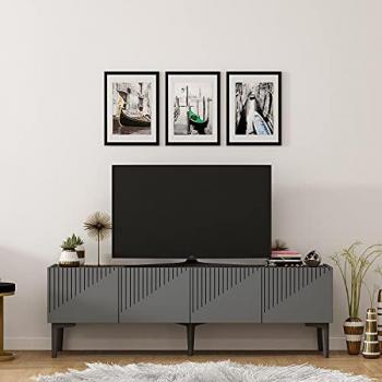 Mueble de TV Skye Decor 154 x 37 x 45 cm, 100% Melamina