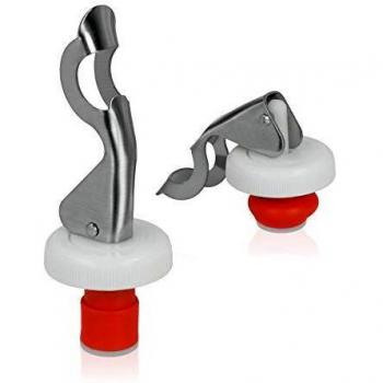 Metaltex, Estandar Juego 2 Tapones Expansion, Blanco/Rojo, Multicolor