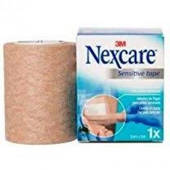 ESPARADRAPO NEXCARE PAPEL PIEL 5M X 5CM PARA2