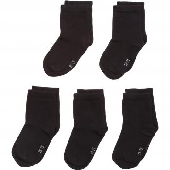 NAME IT NITSOCK M NOOS, Calcetines Bebé-Niñas, Negro