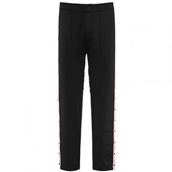 Kappa Bilma Authentic Pantalón, Hombre, Negro/Rojo, M