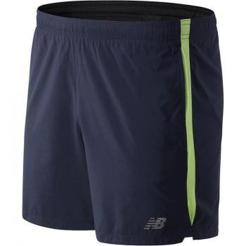 Pantalones Cortos Deportivos para Hombre New Balance Accelerate 5 In Azul oscuro