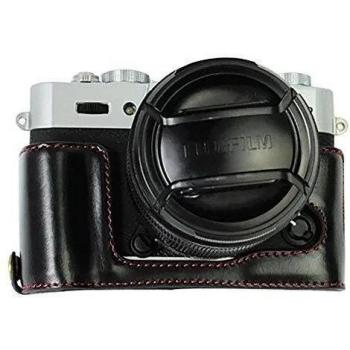 vitalite-pu Media Funda de cámara de piel bolsa protectora Base para Fujifilm XT10 