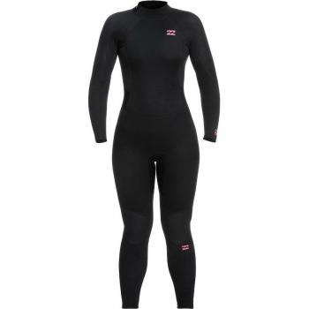 Traje de Surf para Mujer 4/3mm Launch con Cremallera en la Espalda y Manga Larga