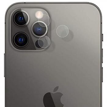 Protector de Cristal Templado para Cámara Trasera de iPhone 12/12 Pro (6.1) - Vidrio Templado 0.3mm