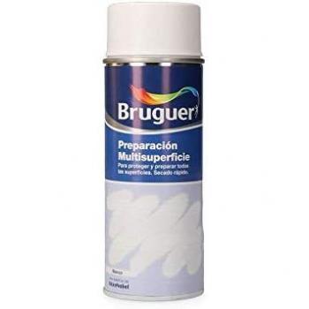 Preparación multisuperficie (fondo blanco) spray 0,4l Bruguer