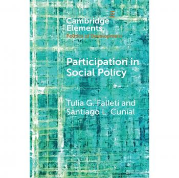 Participación en Políticas Sociales: Salud Pública en Perspectiva Comparativa (Elementos en la Política del Desarrollo)