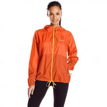 Columbia Flash Forward Cortavientos Impermeable, Aislamiento térmico sintético Hi-Loft, Mujer, Zing, Tuscan, S