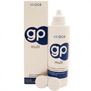 Solución Multifuncional Avizor GP Multi 240 ml con estuche y portalentes