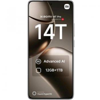 Xiaomi 14T Pro 5G Dual SIM Smartphone 6.67 Octa-Core 1TB Almacenamiento 12GB RAM Gris Titanio