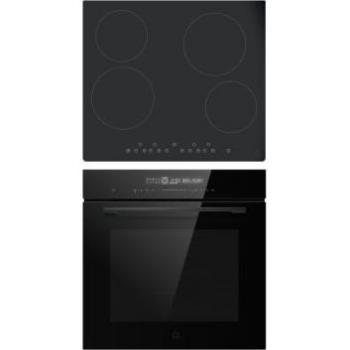 Pack Vitrocerámica y Horno 72L GoodHome